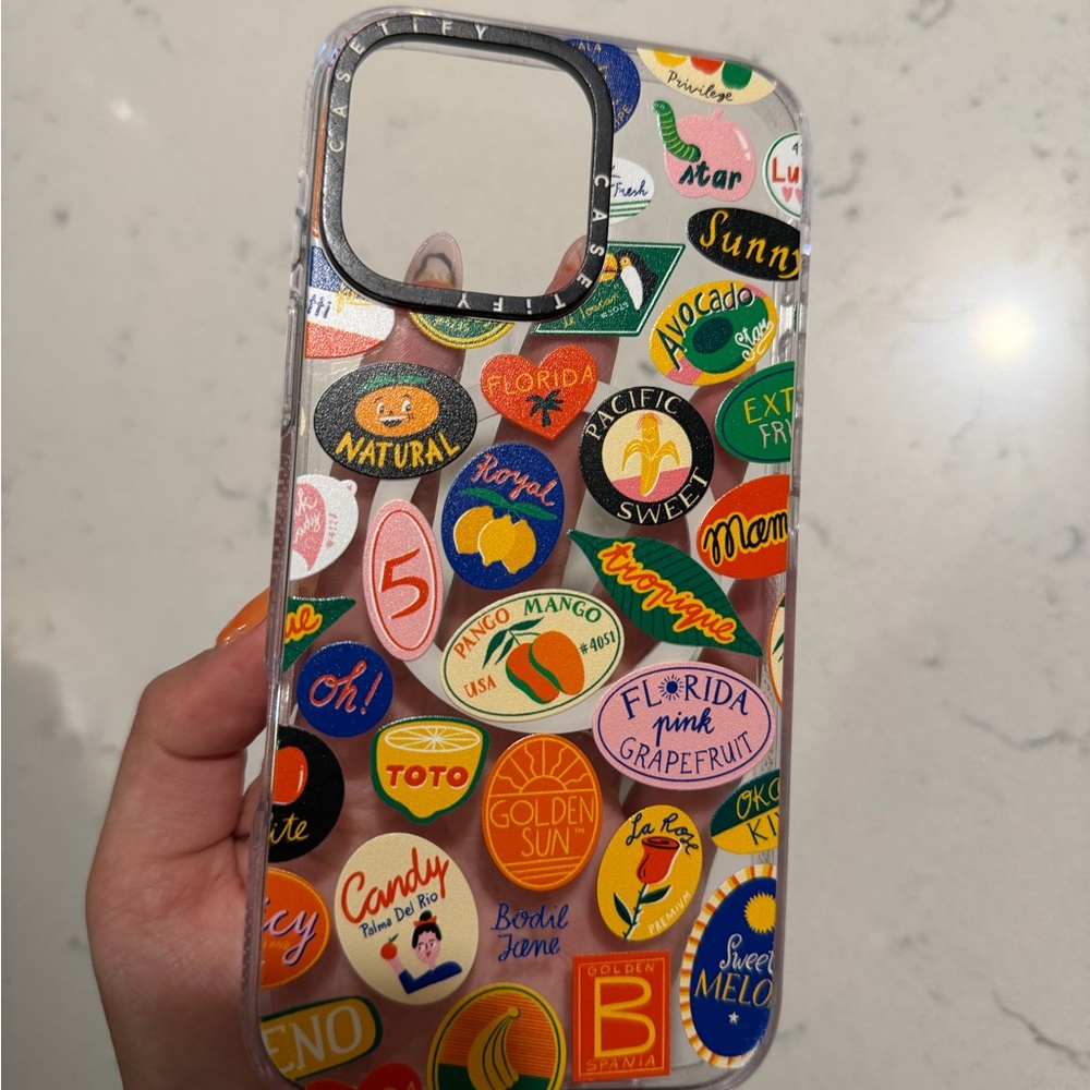 CASETIFY Sticker Design iPhone 16 Pro Max Case